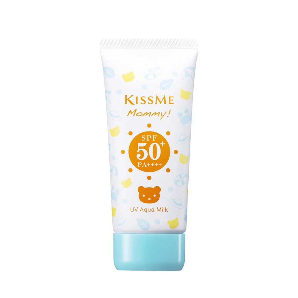 키스미마미 UV 선크림 마일드 젤 100g/아쿠아 밀크 50g - 아쿠아 - 화장품