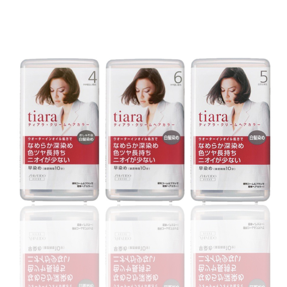 시세이도 티아라 염색약 - 일본헤어/화장품