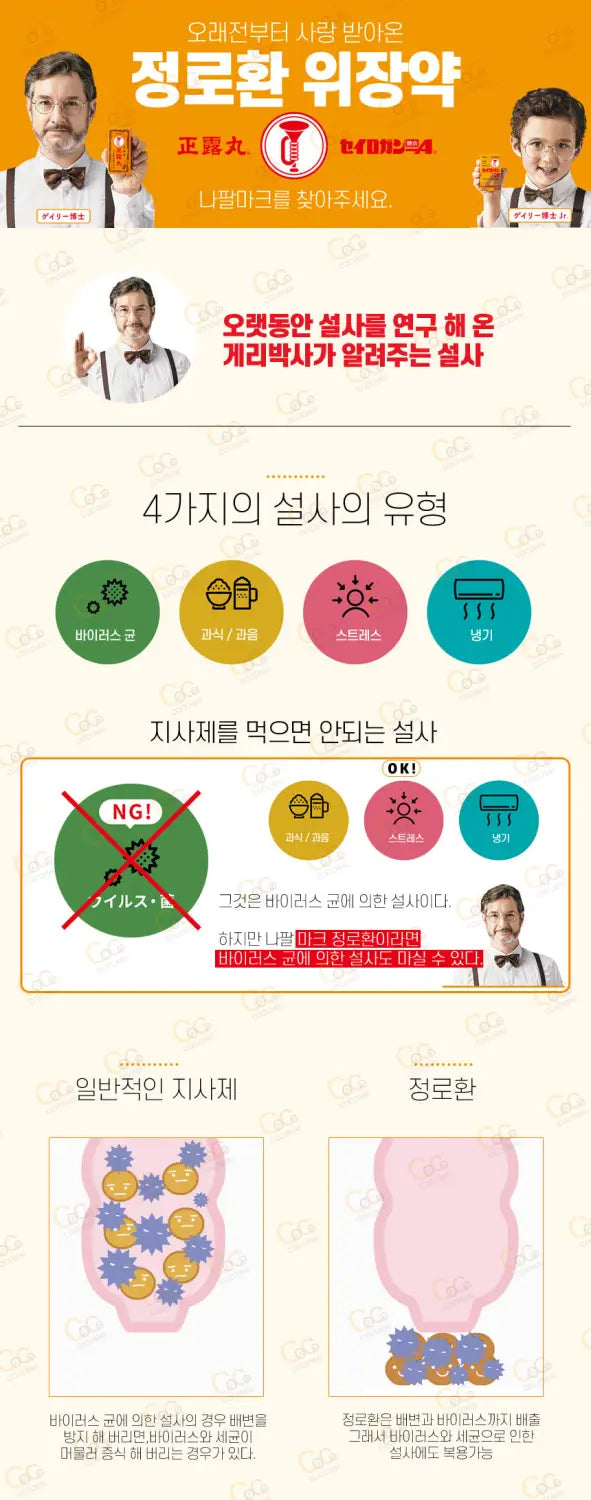 정로환 위장약 100정