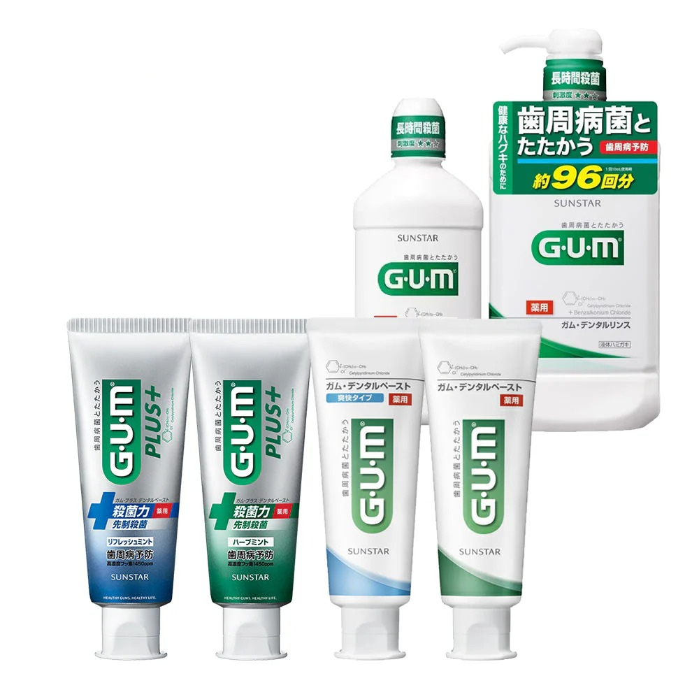 GUM 검 덴탈 페이스트 치약 2종류 - 생활용품