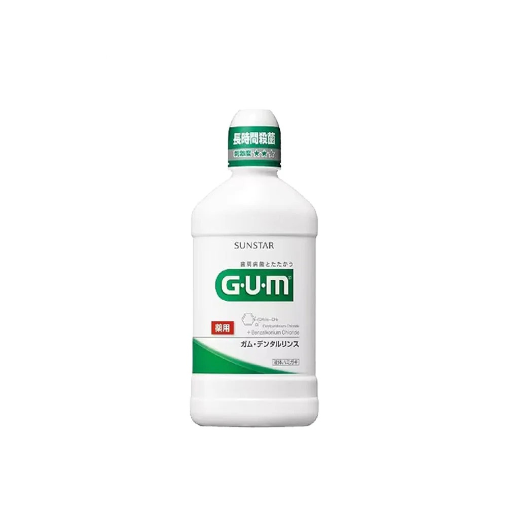 GUM 검 덴탈린스 가글 레귤러 500ml/960ml - 500ml - 생활용품