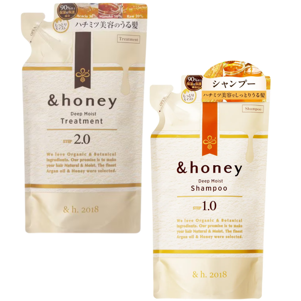 &honey Deep Moist Shampoo, Treatment Refill