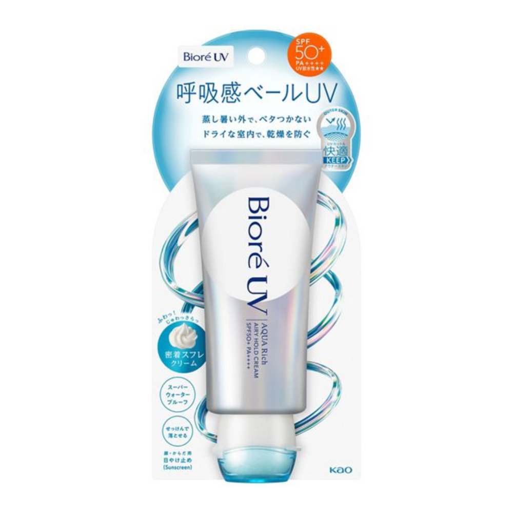비오레 uv 아쿠아리치 에어리 홀드크림 70g