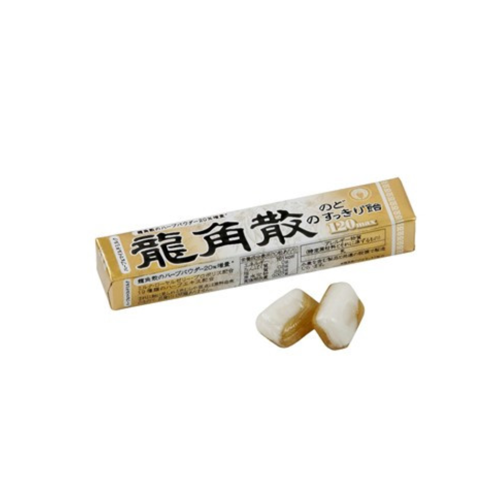龍角散棒狀喉糖 薄荷/金色120max[10個套裝]