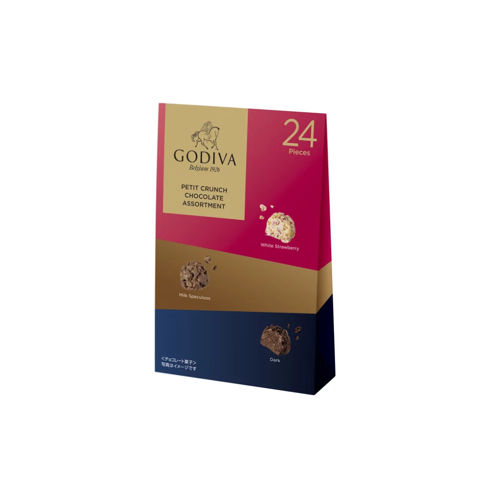GODIVA Godiva Crunchy Chocolate 24-piece