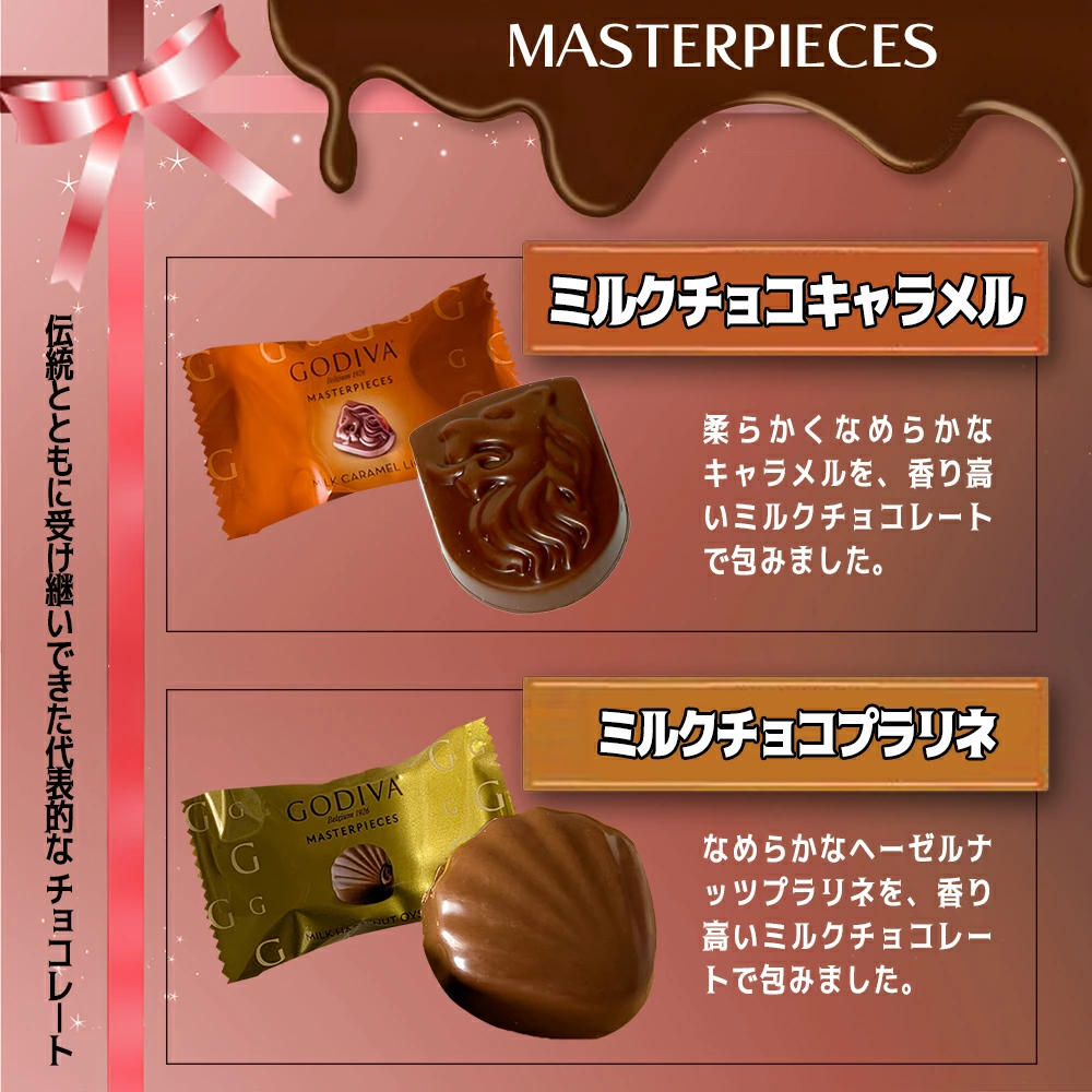 GODIVA 고디바 마스터피스 밀크 초콜릿 360g