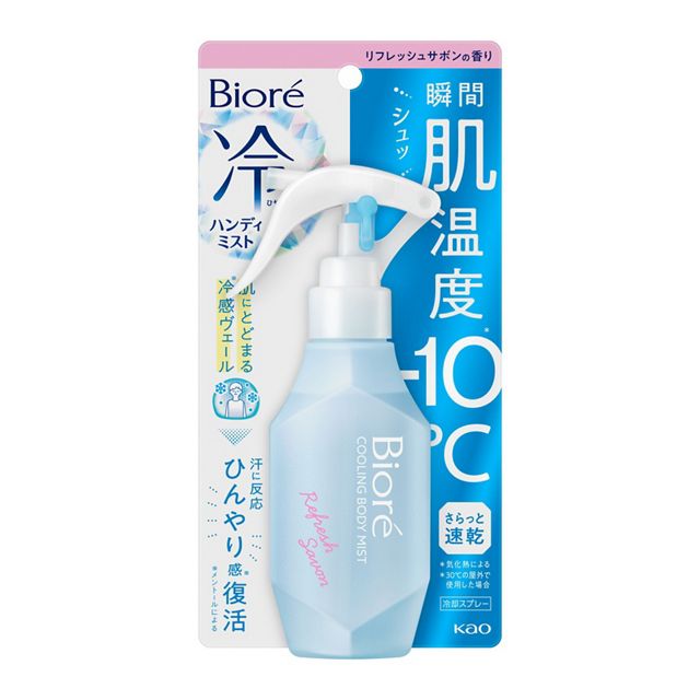비오레 냉핸디미스트 120ml - 비오레 냉핸디미스트 리플레쉬샤봉향 120ml - 화장품