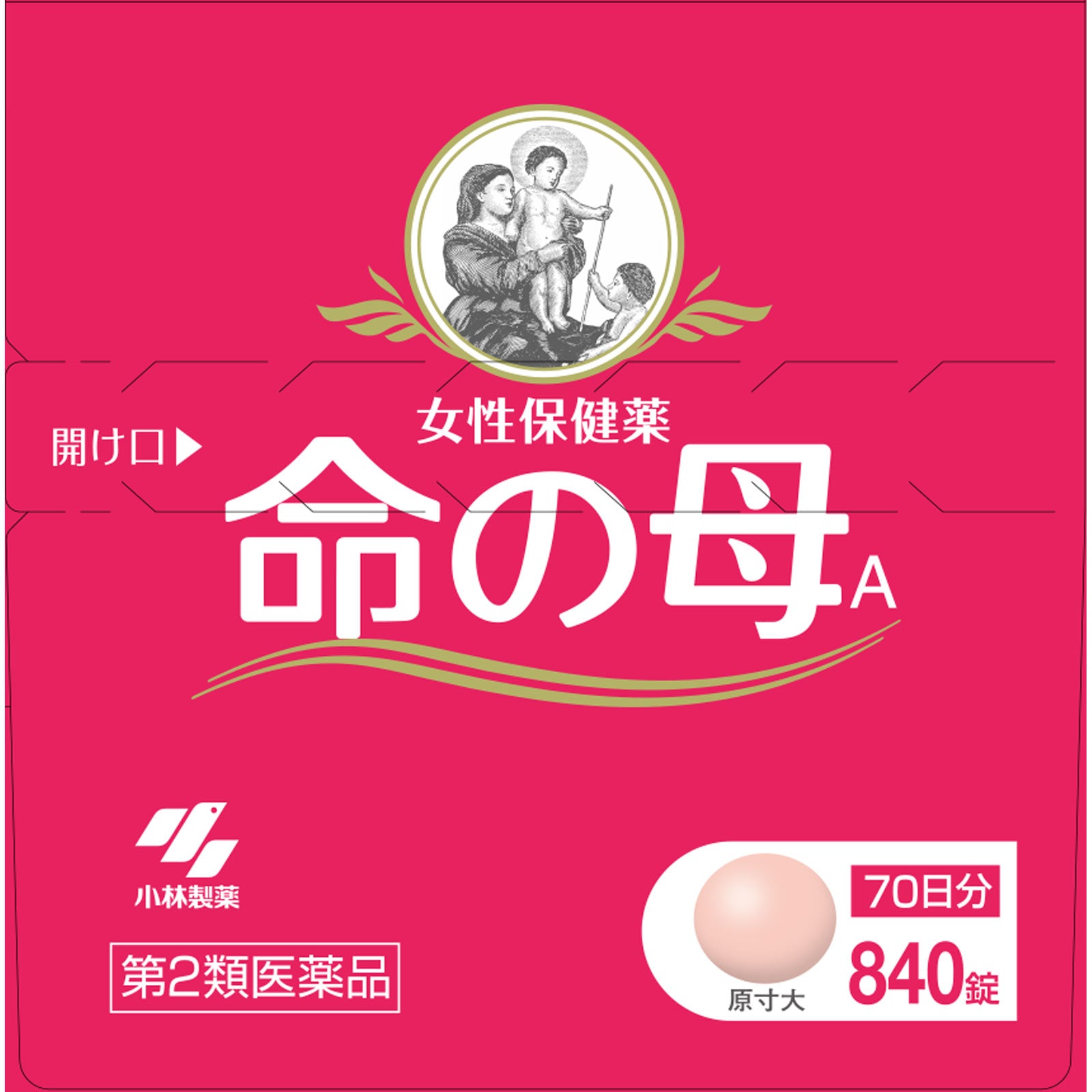 Inochi no Haha 840 tablets