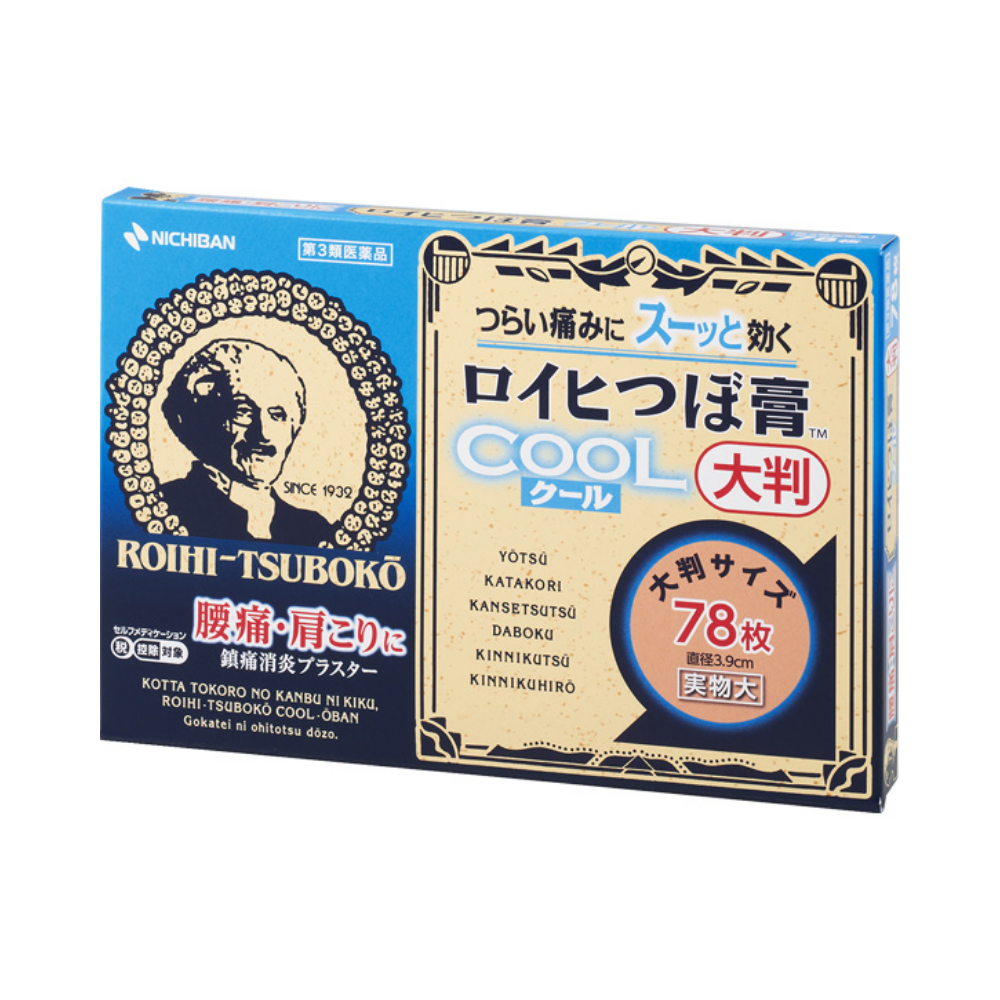 Coin-sized pain relief patches 156/78/Cool156/Cool78