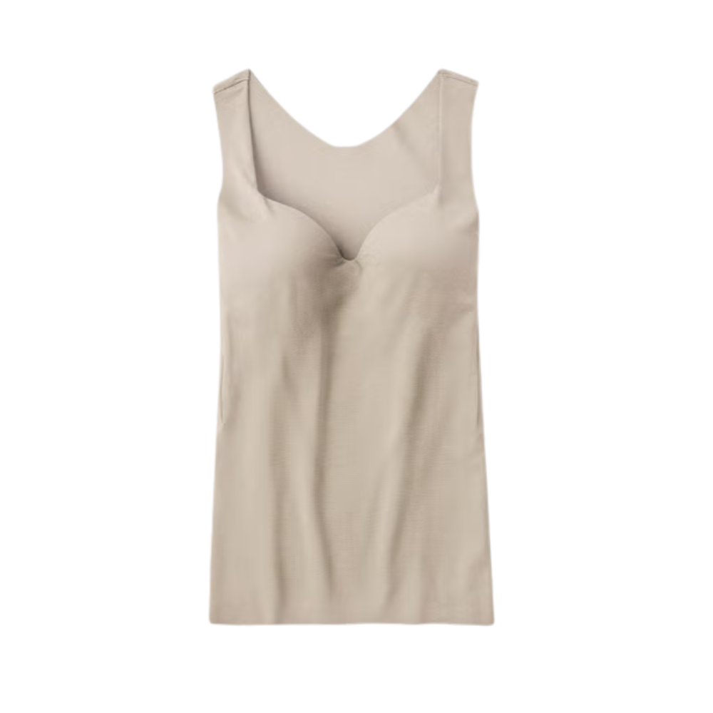 일본 군제 탱크탑 브라 오가닉코튼 탱크탑 브라