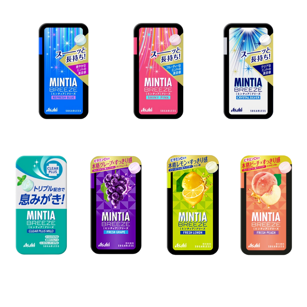 Mintia Breeze 7 Flavors [Set of 8]