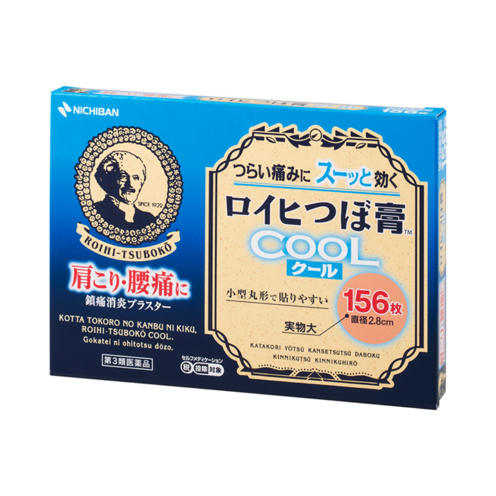 Coin-sized pain relief patches 156/78/Cool156/Cool78