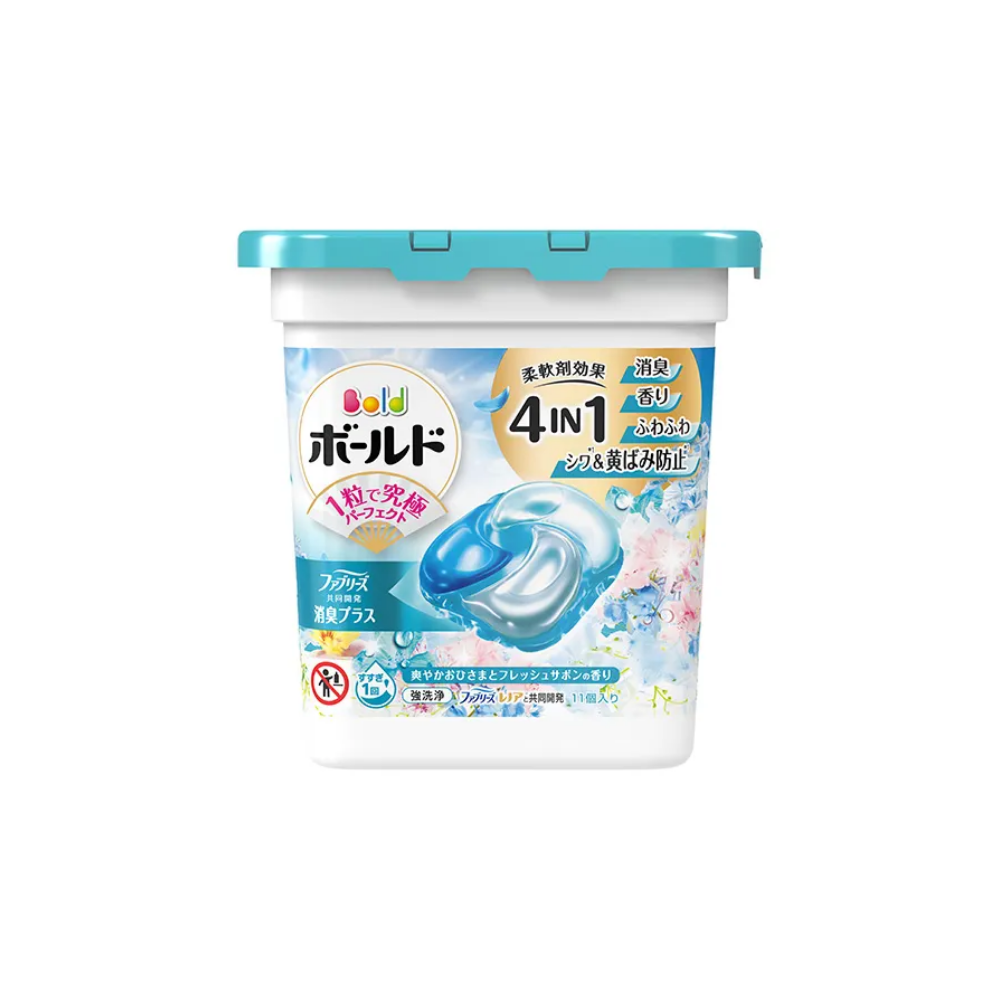 보르도 캡슐 세제 11개입 본체 4종류