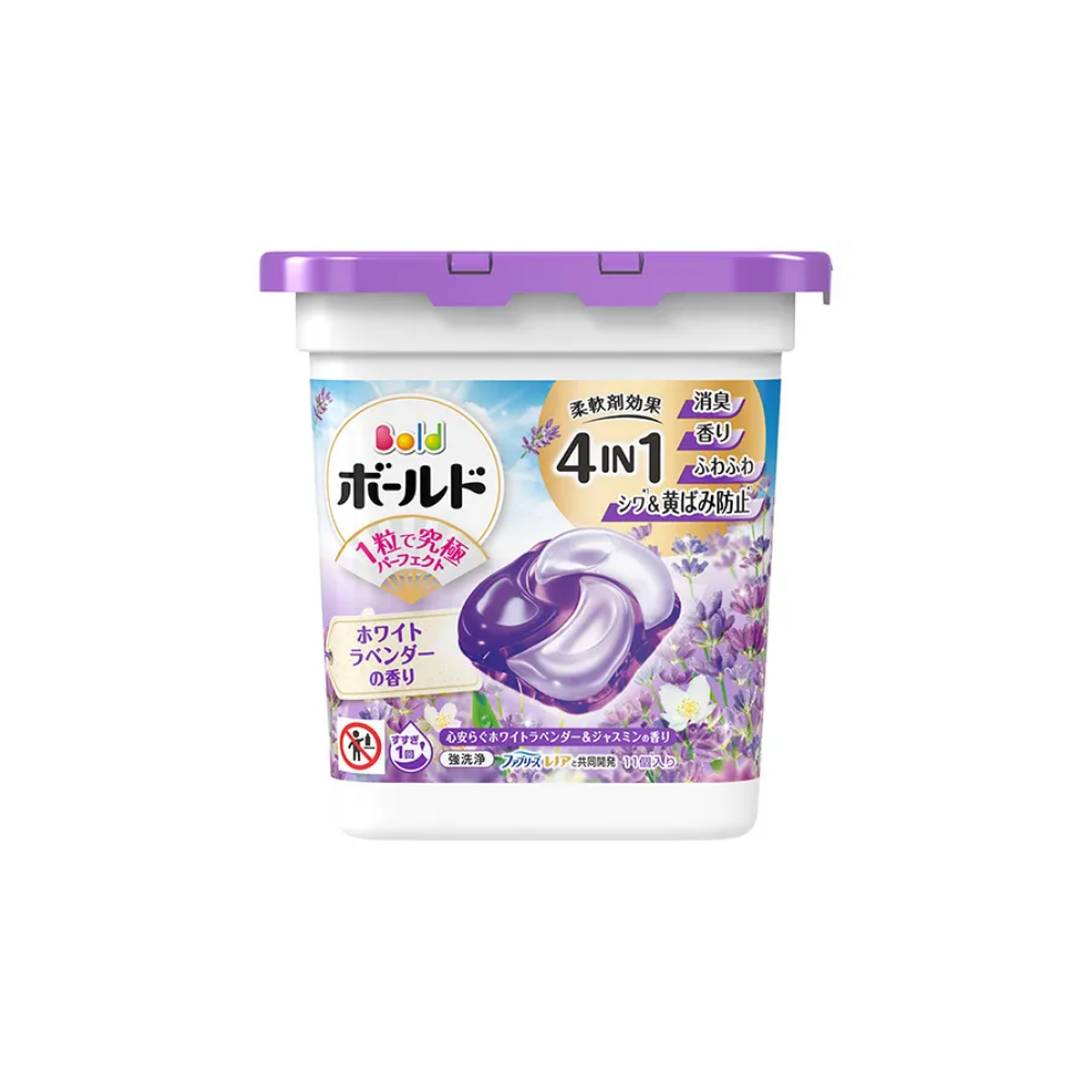 보르도 캡슐 세제 11개입 본체 4종류