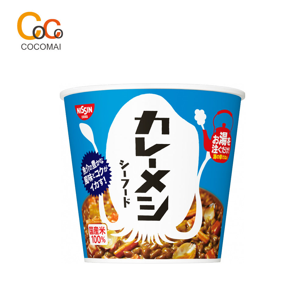 일본 닛신 카레메시 4가지맛