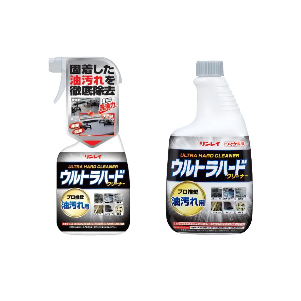 Rinrei Ultra Hard Cleaner 700ml Bathroom / Grease [Original / Refill]