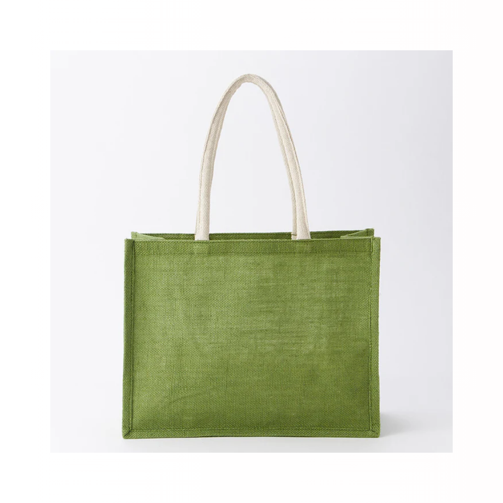 스탠다드 프로덕트 황마 가방 초록
