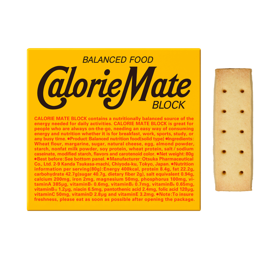 Calorie Mate Block Type, 4 pieces, 5 flavors