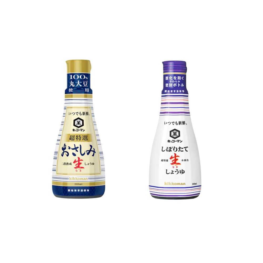 Kikkoman Soy Sauce 200ml Raw Soy Sauce / Sashimi Raw Soy Sauce