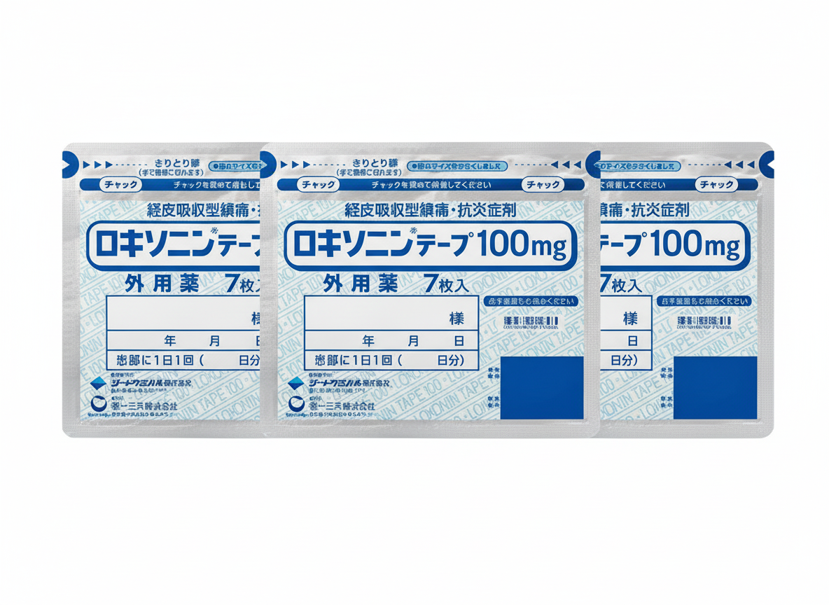 로키소닌 테이프 100mg 7매입 [10개 세트]