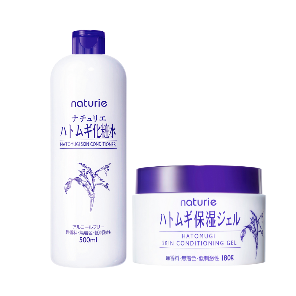 Naturie Hatomugi Skin Conditioner and Gel