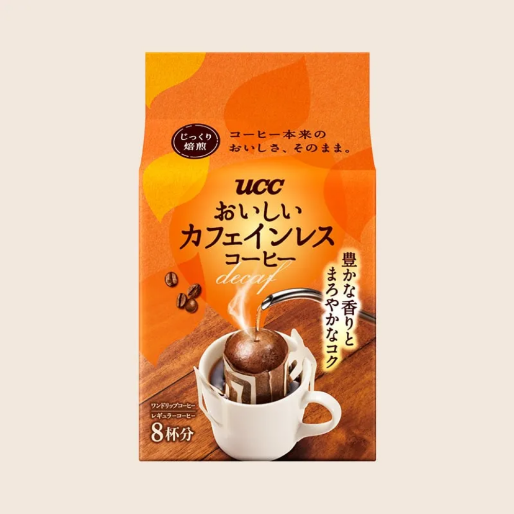 UCC 디카페인 드립커피 보통맛/깊은맛 2종