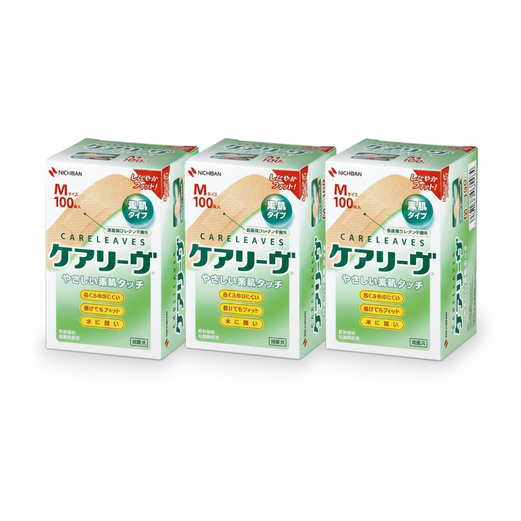 Careleaf Bandages M, 100 count