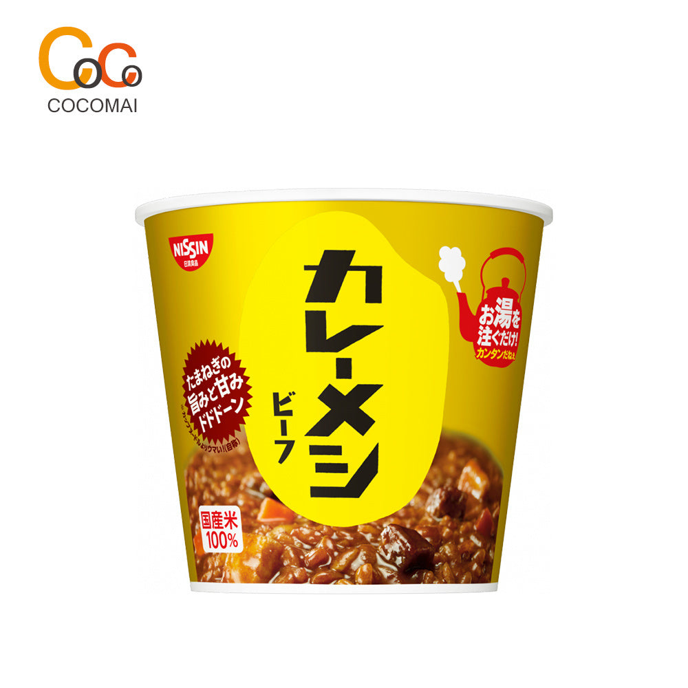 일본 닛신 카레메시 4가지맛