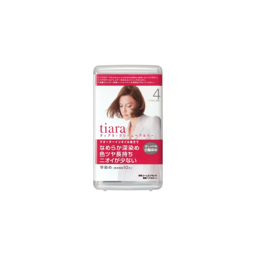 시세이도 티아라 염색약 - 티아라4번 - 일본헤어/화장품