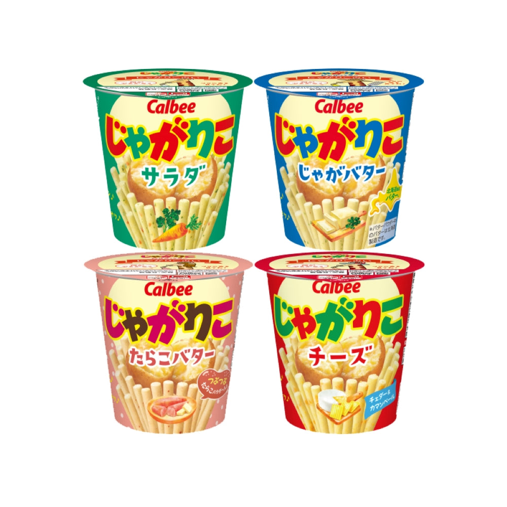 일본 Calbee 가루비 쟈가리코 4종류